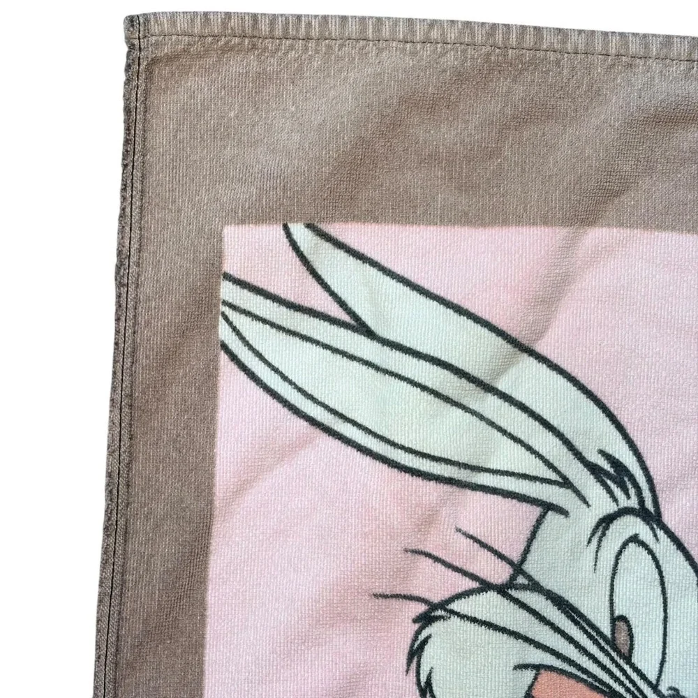 VTG Warner Bros Looney Tunes Bugs‎ Bunny Tweety 2000 Vintage Beach Towel